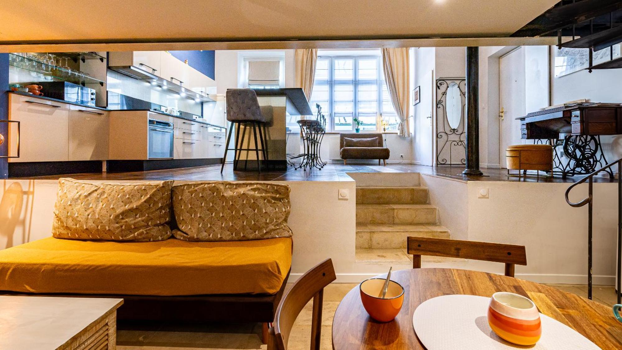 Апартаменти Le Chouette Loft Діжон Екстер'єр фото